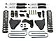 Tuff Country 5-Inch Suspension Lift Kit with Radius Arm Drop Brackets (11-16 4WD F-250 Super Duty)