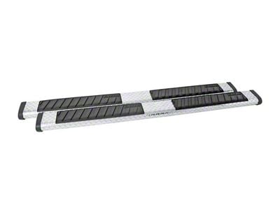 6-Inch Brite-Tread Side Step Bars without Mounting Brackets; Silver (99-25 F-250 Super Duty SuperCab)