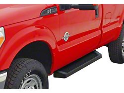 6-Inch iRunning Boards; Black (11-16 F-250 Super Duty Regular Cab)