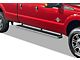 6-Inch iStep SS Running Boards; Hairline Silver (11-16 F-250 Super Duty SuperCrew)