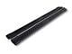 6-Inch Wide Flat Running Boards; Black (17-24 F-250 Super Duty SuperCrew)