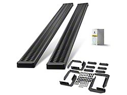 7-Inch Aluminum Running Boards; Textured Black (99-16 F-250 Super Duty SuperCab)