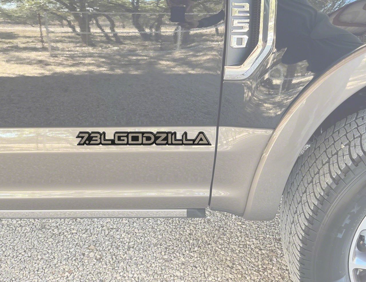 7.3L Godzilla Badges store - Universal Fit - Pair