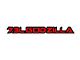 7.3L Godzilla Badge; Race Red (20-24 7.3L F-250 Super Duty)