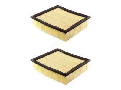 Air Filter; 2-Pack (11-16 6.2L F-250 Super Duty)