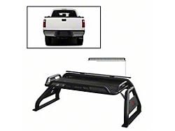 Atlas Roll Bar with 50-Inch LED Light Bar; Black (11-24 F-250 Super Duty)