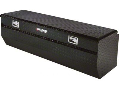 Challenger Low Profile Chest Tool Box; Black (99-04 F-250 Super Duty)