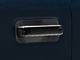 Chrome Delete Door Handle Covers; Gloss Black (17-22 F-250 Super Duty)