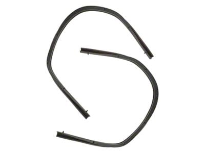 Door Mounted Door Weatherstrip Seal; Front Lower (99-16 F-250 Super Duty)