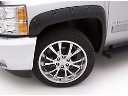 Elite Series Rivet Style Fender Flares; Rear; Textured Black (08-10 F-250 Super Duty)