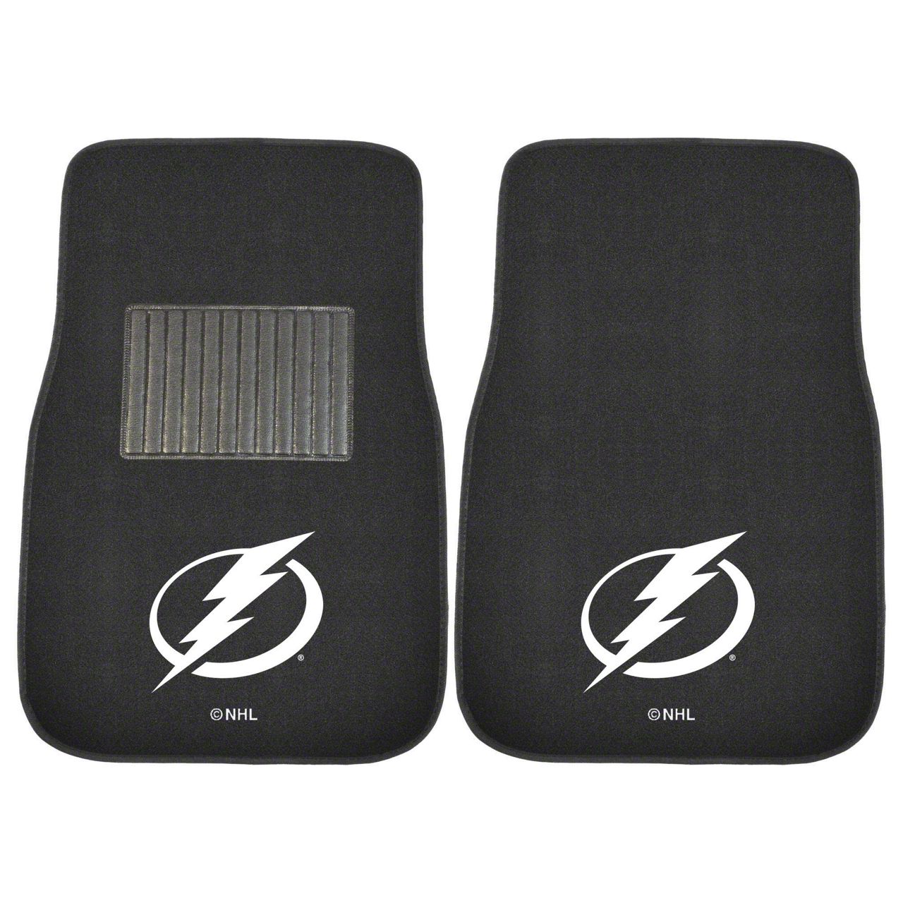 F250 Super Duty Embroidered Front Floor Mats with Tampa Bay Lightning