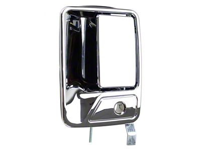 Exterior Door Handle; Front Driver Side; Chrome (11-16 F-250 Super Duty)