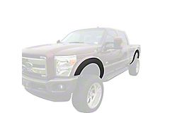 Factory Style Fender Flares; Smooth Black (11-16 F-250 Super Duty)