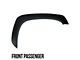 Factory Style Fender Flares; Smooth Black (11-16 F-250 Super Duty)