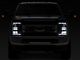 Full LED High/Low Beam Sequential Headlights; Chrome Housing; Clear Lens (17-19 F-250 Super Duty w/ Factory Halogen Headlights)