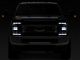 Full LED High/Low Beam Sequential Headlights; Chrome Housing; Clear Lens (17-19 F-250 Super Duty w/ Factory Halogen Headlights)