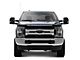 Full LED High/Low Beam Sequential Headlights; Chrome Housing; Clear Lens (17-19 F-250 Super Duty w/ Factory Halogen Headlights)