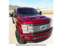 Functional Ram Air Hood; Lucid Red (17-22 F-250 Super Duty)