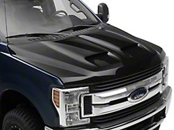 Functional Ram Air Hood; White Platinum (17-22 F-250 Super Duty)