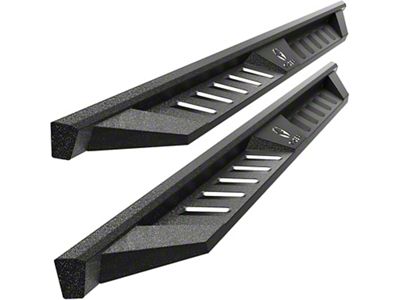 Fury Side Step Bars; Textured Black (17-25 F-250 Super Duty SuperCrew)