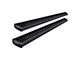 Grip Step 7-Inch Wheel-to-Wheel Running Boards; Rocker Mount; Textured Black (17-24 F-250 Super Duty SuperCab w/ 8-Foot Bed, SuperCrew w/ 6-3/4-Foot Bed)