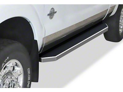 H-Style Running Boards; Polished (11-16 F-250 Super Duty SuperCab)