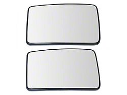 Heated Lower Towing Mirror Glass; Driver and Passenger Side (13-16 F-250 Super Duty)