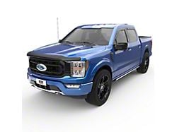 EGR In-Channel Window Visors; Front and Rear; Matte Black (17-25 F-250 Super Duty SuperCrew)