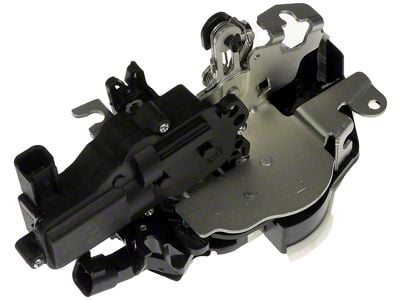 Integrated Door Lock Actuator with Latch; Rear Driver Side (20-21 F-250 Super Duty SuperCrew)