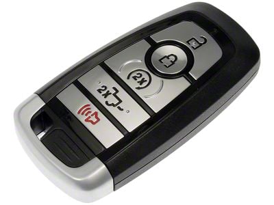 Keyless Entry Remote; 5-Button (17-22 F-250 Super Duty w/ Remote Start & Powered Tail Gate)