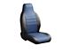 Fia LeatherLite Series Front Seat Covers; Blue (17-24 F-250 Super Duty w/ Bucket Seats)