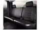 Fia LeatherLite Series Rear Seat Cover; Black (17-24 F-250 Super Duty SuperCrew)