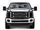 LED C-Bar Factory Style Headlights; Black Housing; Smoked Lens (11-16 F-250 Super Duty)