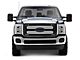 LED C-Bar Projector Style Headlights; White Housing; Clear Lens (11-16 F-250 Super Duty)