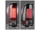 LED Tail Lights; Chrome Housing; Clear Lens (11-16 F-250 Super Duty)