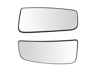 Lower Towing Mirror Glass; Driver and Passenger Side (2017 F-250 Super Duty)