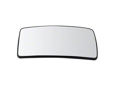 Lower and Upper Towing Mirror Glass; Driver Side (11-12 F-250 Super Duty)