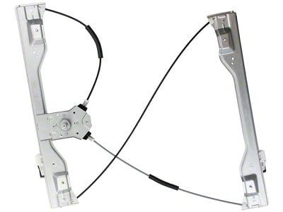 Manual Window Regulator; Front Driver Side (17-20 F-250 Super Duty)