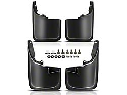 Mud Flap Splash Guards; Front and Rear (11-16 F-250 Super Duty SRW w/o OE Fender Flares)