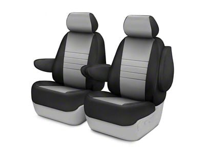 Fia Neo Series Front Seat Covers; Gray (11-16 F-250 Super Duty w/ Bucket Seats)