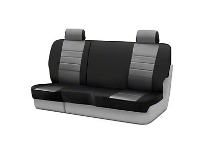 Fia Neo Series Rear Seat Cover; Gray (17-22 F-250 Super Duty SuperCab)