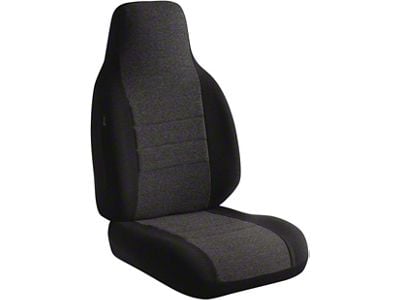 Fia OE Series Front Seat Covers; Charcoal (17-25 F-250 Super Duty w/ Bucket Seats)