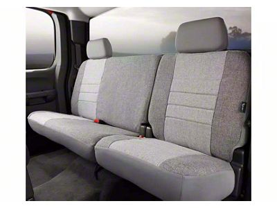 Fia OE Series Rear Seat Cover; Gray (11-16 F-250 Super Duty SuperCab, SuperCrew)