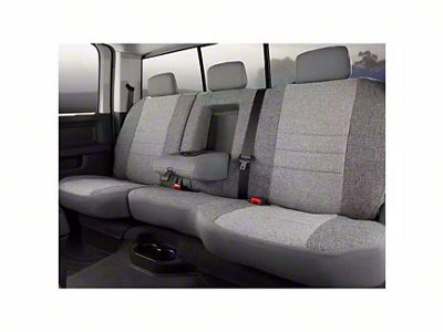 Fia OE Series Rear Seat Cover; Gray (17-24 F-250 Super Duty SuperCrew)