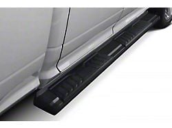 OE Style Running Boards; Black (17-24 F-250 Super Duty Regular Cab)