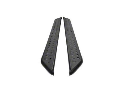 Westin Outlaw Running Boards; Textured Black (17-24 F-250 Super Duty SuperCrew)