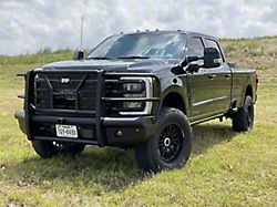 Pipe Force Series Front Bumper; Black Textured (23-24 F-250 Super Duty)