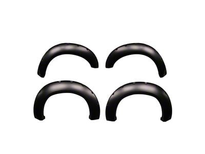 Pocket Style Fender Flares; Black (17-25 F-250 Super Duty)