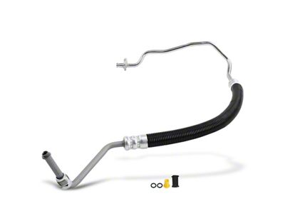 Power Steering Pressure Line Hose Assembly; Pump to Gear (18-20 6.7L Powerstroke F-250 Super Duty w/o Active Steering & Hydroboost)