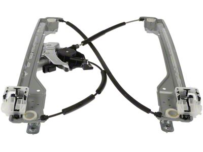 Power Window Regulator and Motor Assembly; Rear Driver Side (17-21 F-250 Super Duty SuperCrew)